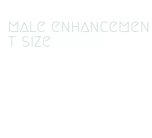 male enhancement size