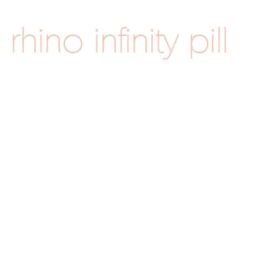 rhino infinity pill