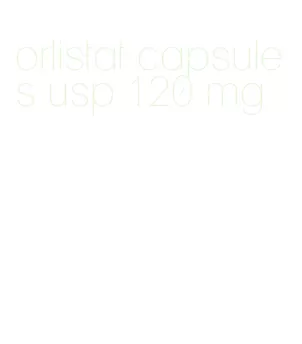 orlistat capsules usp 120 mg