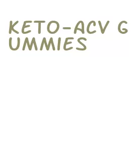 keto-acv gummies