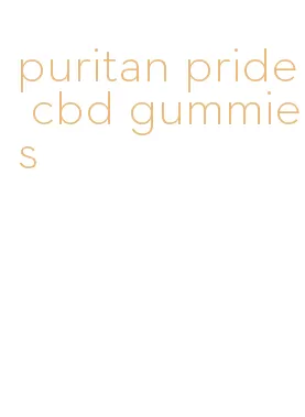 puritan pride cbd gummies