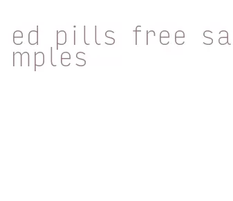 ed pills free samples