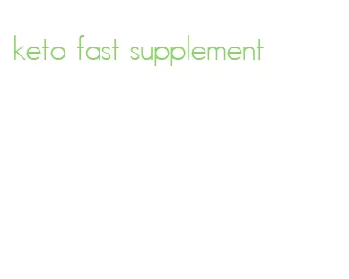 keto fast supplement