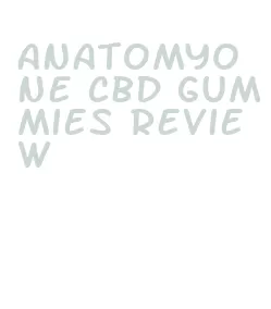 anatomyone cbd gummies review