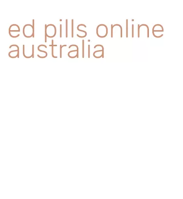 ed pills online australia