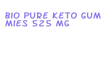 bio pure keto gummies 525 mg