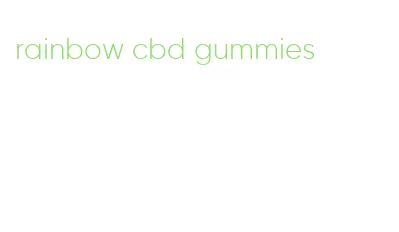 rainbow cbd gummies