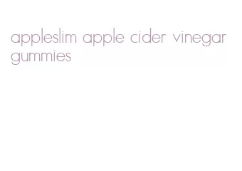 appleslim apple cider vinegar gummies