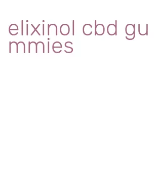 elixinol cbd gummies