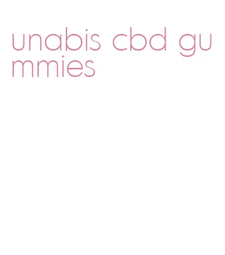 unabis cbd gummies