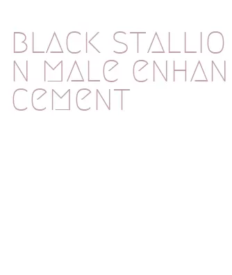 black stallion male enhancement