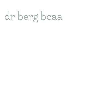 dr berg bcaa