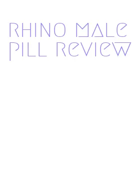 rhino male pill review