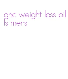 gnc weight loss pills mens