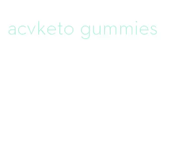 acvketo gummies