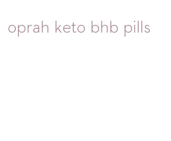 oprah keto bhb pills