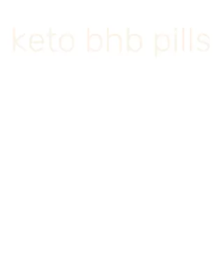 keto bhb pills