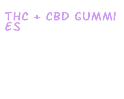 thc + cbd gummies