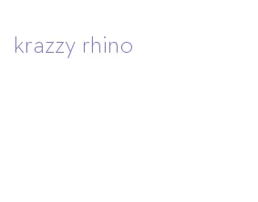 krazzy rhino