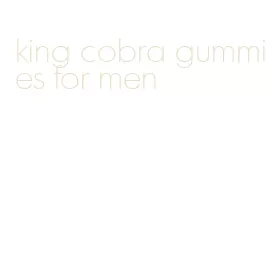 king cobra gummies for men