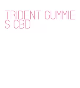 trident gummies cbd