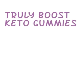 truly boost keto gummies