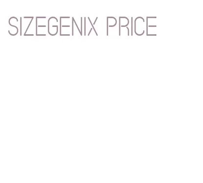 sizegenix price