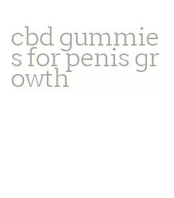 cbd gummies for penis growth