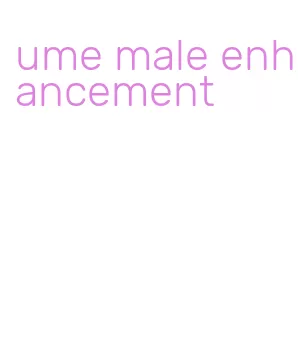 ume male enhancement