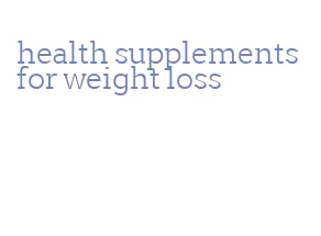 health supplements for weight loss