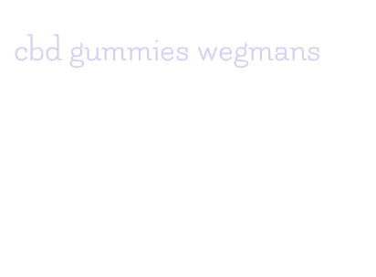 cbd gummies wegmans