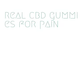 real cbd gummies for pain