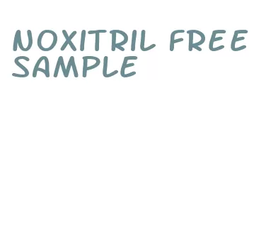 noxitril free sample