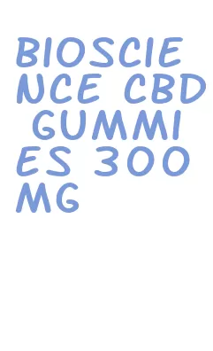 bioscience cbd gummies 300mg