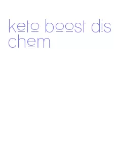 keto boost dischem