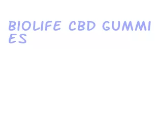 biolife cbd gummies