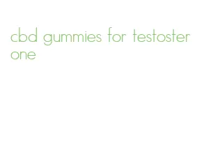 cbd gummies for testosterone