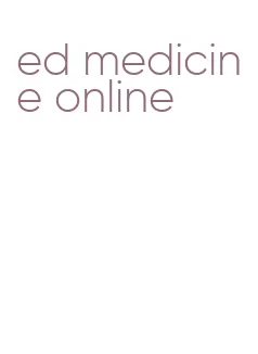 ed medicine online