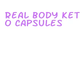 real body keto capsules