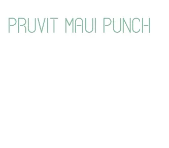 pruvit maui punch