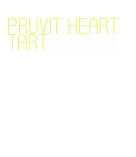 pruvit heart tart