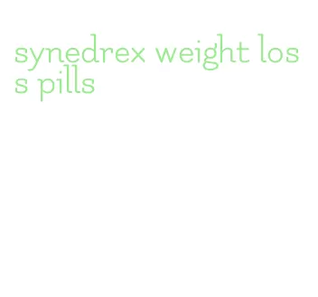 synedrex weight loss pills