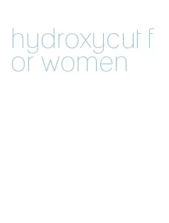 hydroxycut for women