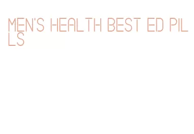 men's health best ed pills