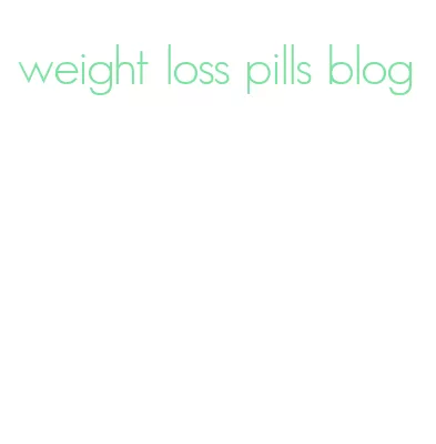 weight loss pills blog