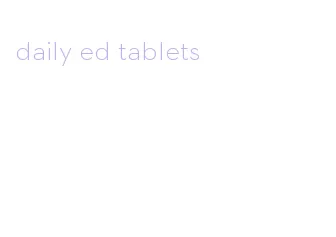 daily ed tablets