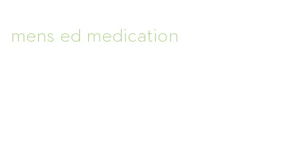 mens ed medication