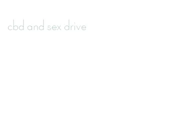 cbd and sex drive