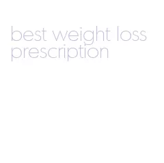 best weight loss prescription