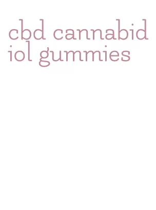 cbd cannabidiol gummies